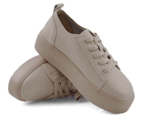 Filippo DP6116 beżowe skórzane półbuty Filippo DP6116 beżowe skórzane półbuty