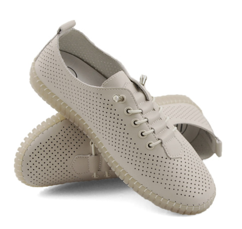 Filippo DP6140 beżowe skórzane półbuty Filippo DP6140 beżowe skórzane półbuty