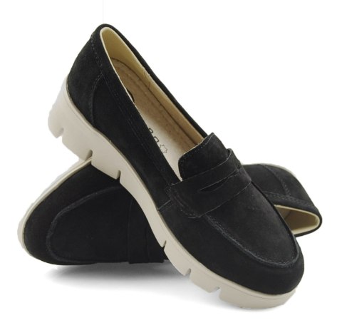 Filippo DP6248 czarne skórzane półbuty Filippo DP6248 czarne skórzane półbuty