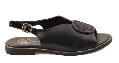 Filippo DS6229 czarne sandały Filippo DS6229 czarne sandały