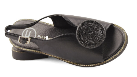 Filippo DS6229 czarne sandały Filippo DS6229 czarne sandały