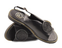Filippo DS6229 czarne sandały