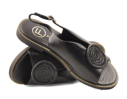 Filippo DS6229 czarne sandały Filippo DS6229 czarne sandały
