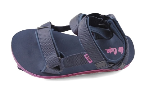 Lee Cooper LCW-24-05-2754L granatowe sportowe sandały