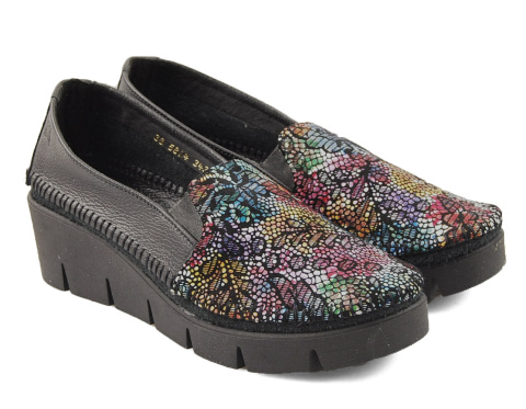 Maciejka 5814A czarne skórzane półbuty Maciejka 5814A czarne skórzane półbuty