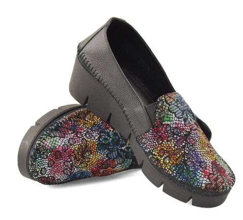 Maciejka 5814A czarne skórzane półbuty Maciejka 5814A czarne skórzane półbuty