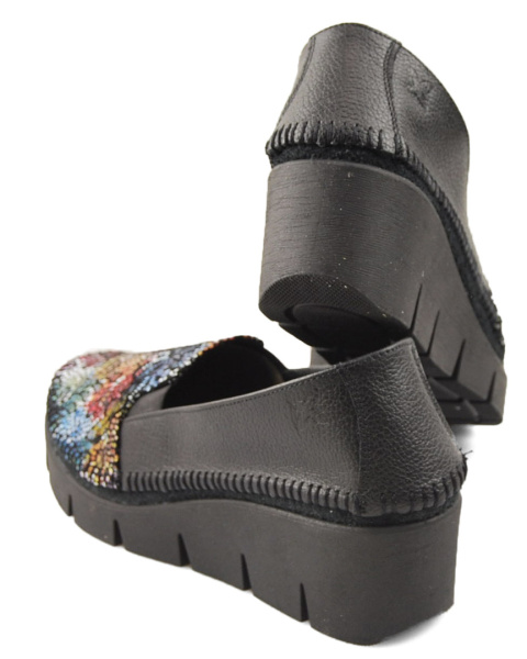 Maciejka 5814A czarne skórzane półbuty Maciejka 5814A czarne skórzane półbuty