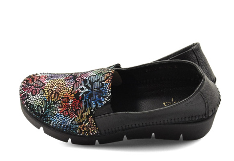 Maciejka 5814A czarne skórzane półbuty Maciejka 5814A czarne skórzane półbuty