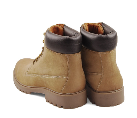 Manitu 960163-21 brązowe skórzane trapery