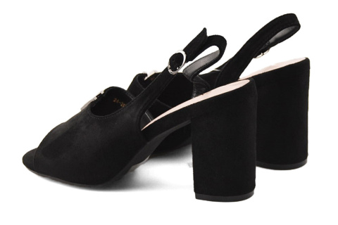 Vinceza 20257 czarne sandały