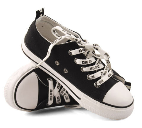 Big Star KK374045 czarne dziecięce trampki Big Star KK374045 czarne dziecięce trampki