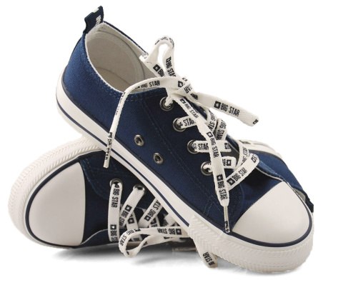 Big Star KK374046 granatowe dziecięce trampki Big Star KK374046 granatowe dziecięce trampki