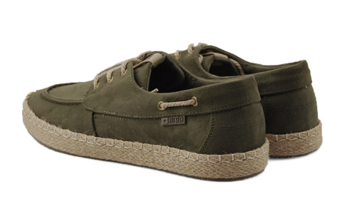 Big Star NN174055 zielone espadryle