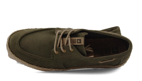 Big Star NN174055 zielone espadryle