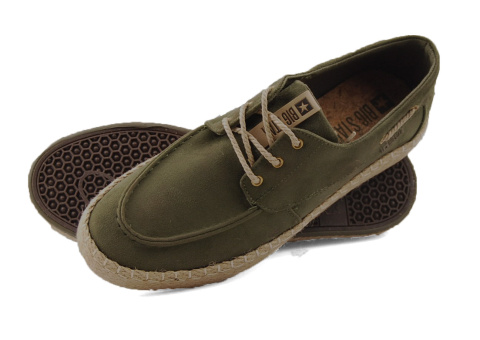 Big Star NN174055 zielone espadryle