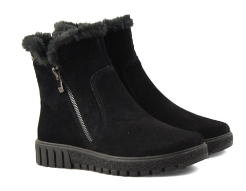 Filippo DBT6362 czarne skórzane botki Filippo DBT6362 czarne skórzane botki
