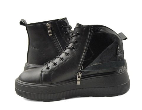 Filippo DBT6374 czarne skórzane botki Filippo DBT6374 czarne skórzane botki