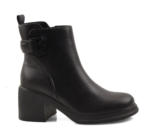 Filippo DBT6547 czarne skórzane botki Filippo DBT6547 czarne skórzane botki