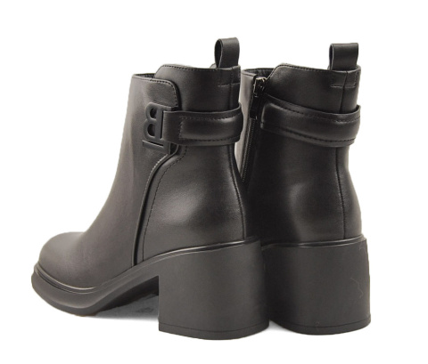 Filippo DBT6547 czarne skórzane botki Filippo DBT6547 czarne skórzane botki