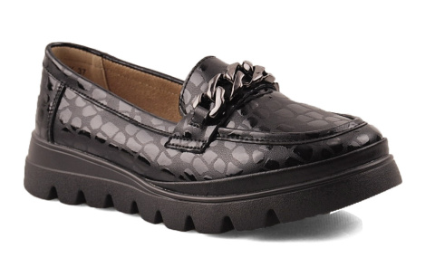 Filippo DP6467/24 czarne skórzane mokasyny Filippo DP6467/24 czarne skórzane mokasyny