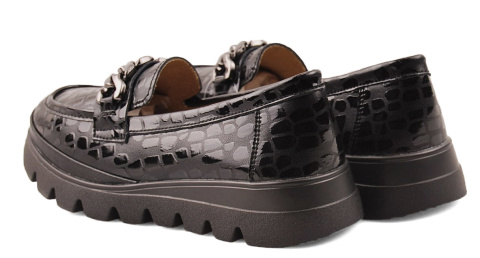 Filippo DP6467/24 czarne skórzane mokasyny Filippo DP6467/24 czarne skórzane mokasyny