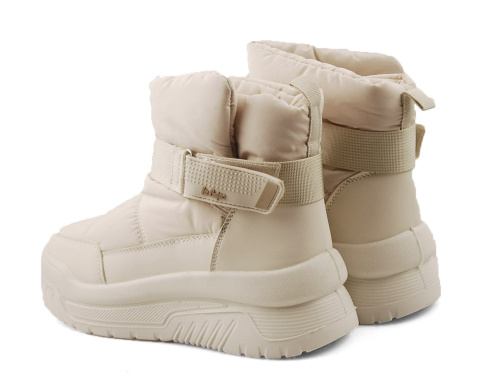 Lee Cooper LCJ-24-47-3140L beżowe śniegowce Lee Cooper LCJ-24-47-3140L beżowe śniegowce
