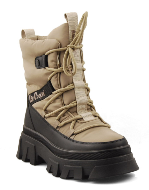 Lee Cooper LCJ-24-47-3143L beżowe trapery Lee Cooper LCJ-24-47-3143L beżowe trapery