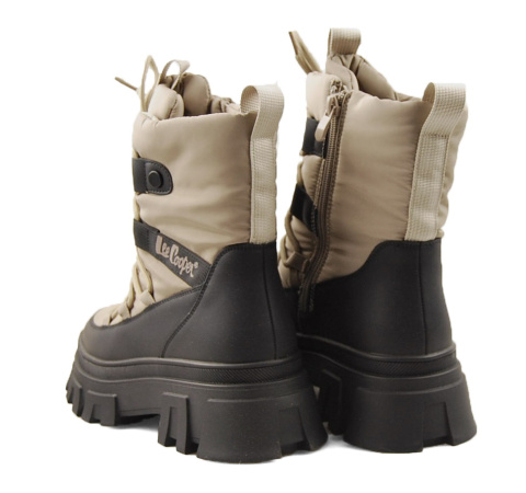 Lee Cooper LCJ-24-47-3143L beżowe trapery Lee Cooper LCJ-24-47-3143L beżowe trapery