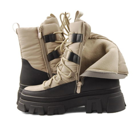 Lee Cooper LCJ-24-47-3143L beżowe trapery Lee Cooper LCJ-24-47-3143L beżowe trapery
