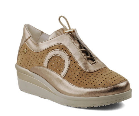 Maciejka P6508 złote skórzane półbuty Maciejka P6508 złote skórzane półbuty