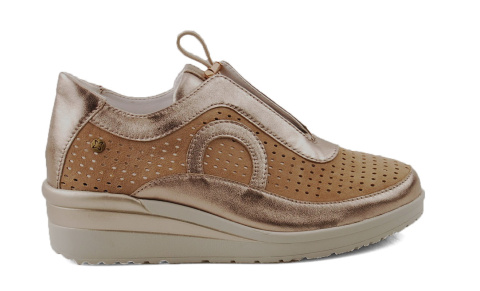 Maciejka P6508 złote skórzane półbuty Maciejka P6508 złote skórzane półbuty