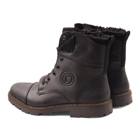 Rieker 32133-00 czarne trapery Rieker 32133-00 czarne trapery