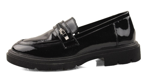 T.Sokolski J24-360 czarne skórzane mokasyny T.Sokolski J24-360 czarne skórzane mokasyny