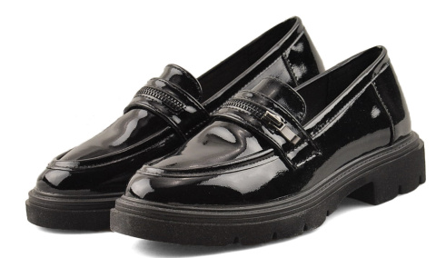 T.Sokolski J24-360 czarne skórzane mokasyny T.Sokolski J24-360 czarne skórzane mokasyny