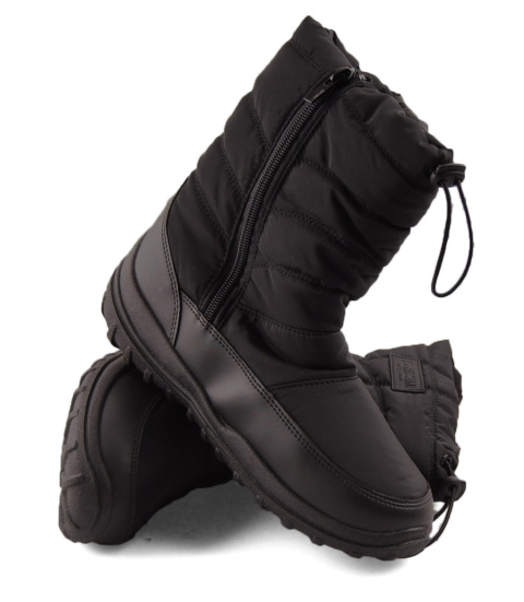 Big Star KK274599 czarne śniegowce Big Star KK274599 czarne śniegowce