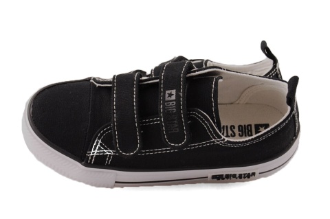 Big Star LL374011 czarne trampki Big Star LL374011 czarne trampki