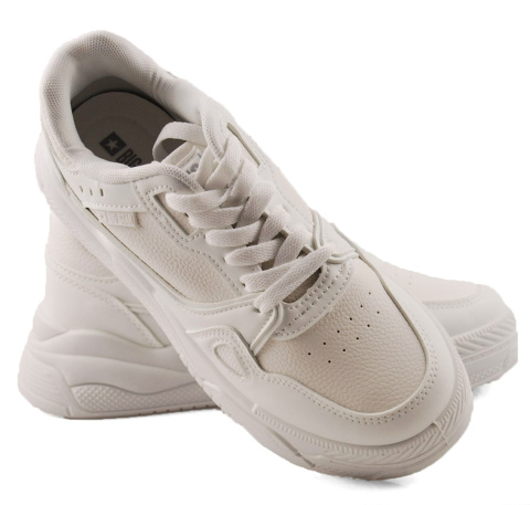 Big Star NN274667 białe sneakersy Big Star NN274667 białe sneakersy