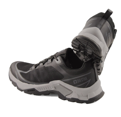 Big Star RR174012 czarne półbuty trekkingowe Big Star RR174012 czarne półbuty trekkingowe