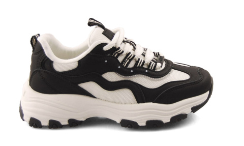 Big Star RR274A175 czarno-białe sneakersy