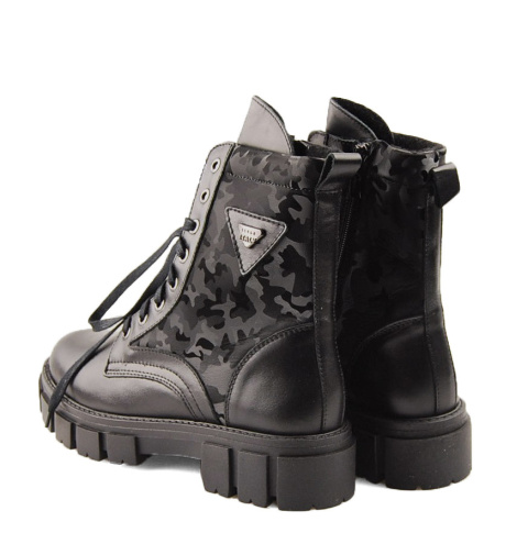 Contes 575 czarne skórzane trzewiki Contes 575 czarne skórzane trzewiki