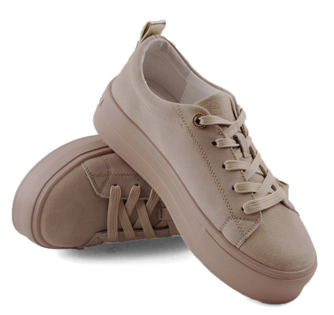 Filippo DP3533 beżowe skórzane półbuty Filippo DP3533 beżowe skórzane półbuty