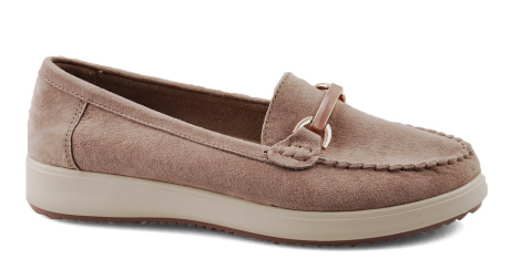 Filippo DP6135 beżowe skórzane mokasyny