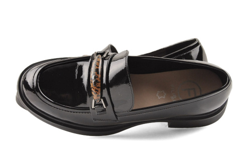 Filippo DP6929 czarne skórzane półbuty Filippo DP6929 czarne skórzane półbuty