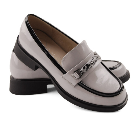 Filippo DP6929 szare skórzane półbuty Filippo DP6929 szare skórzane półbuty