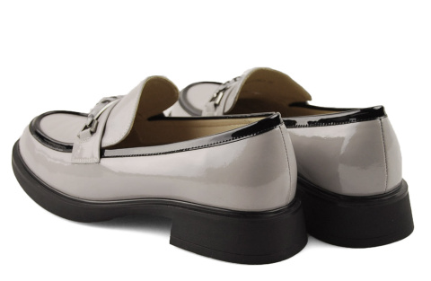 Filippo DP6929 szare skórzane półbuty Filippo DP6929 szare skórzane półbuty