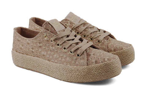 Lee Cooper LCW-25-08-3646L beżowe espadryle Lee Cooper LCW-25-08-3646L beżowe espadryle