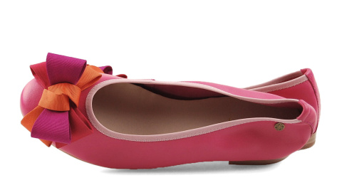 Maciejka P6801-15 różowe skórzane baleriny Maciejka P6801-15 różowe skórzane baleriny