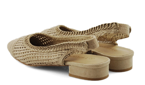 T.Sokolski L25-334 beżowe sandaly ażurowe