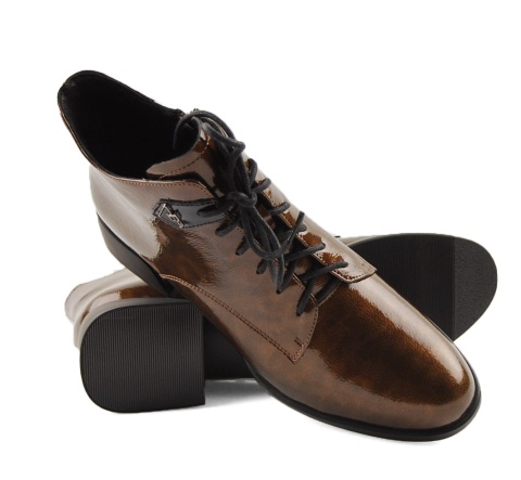 Artiker 57C1116 brązowe skórzane trzewiki