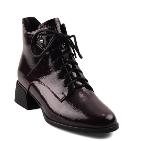 Artiker 57C1119 bordowe skórzane trzewiki